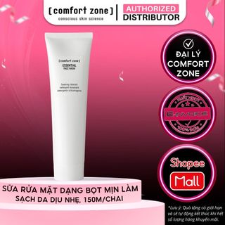 Sữa Rửa Mặt Dạng Bọt Làm Sạch Sâu Và Cấp Ẩm Da Comfort Zone Essential Face Wash 150ml