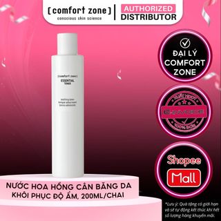 Nước Hoa Hồng Giúp Làm Dịu Da & Cân Bằng Độ Ẩm Comfort Zone Essential Toner 200ml