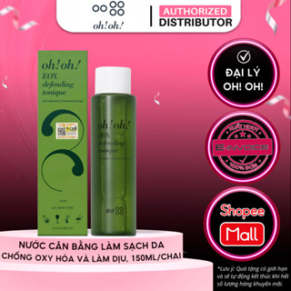 Nước Cân Bằng, Làm Sạch Và Chống Oxy Hóa oh!oh! EOX Defending Tonique (with Allantoin & Chamomile Extract) 150ml