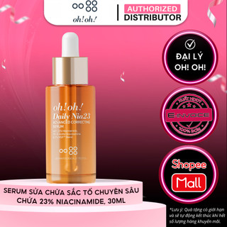 Tinh chất dưỡng sáng da mờ thâm nám oh!oh! Daily Nia23 Advanced Correcting Serum 30ml