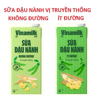 Sữa đậu nành thương hiệu Vinamilk 1Lít