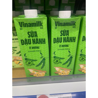 Sữa đậu nành thương hiệu Vinamilk 1Lít