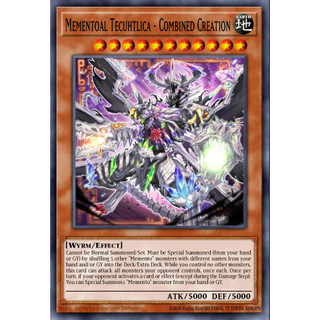 [ Bài Yugioh Chính Hãng ] Mementoal Tecuhtlica - Combined Creation - RA05-EN029 - Super/Ultra/Secret