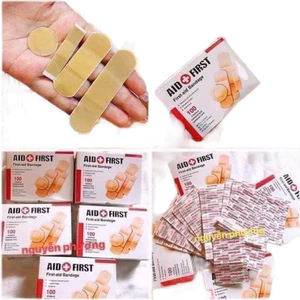 Hộp 70-80 Miếng Băng Gạt Y Tế Dán Vết Thương Cho Bé & Gia Đình miếng vẩy vết thương