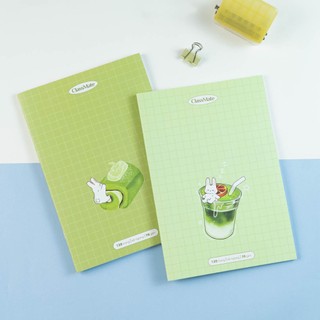 Combo 2/5/10 Vở Kẻ Ngang MATCHA CLASSMATE BST 2026 Vở 80/120 Trang Bìa Dày Chống Nước Giấy Mịn Ăn Mực 70gsm Không Thấm