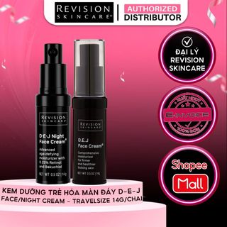 [Travel-size] Kem dưỡng trẻ hóa màng đáy D-E-J Face Cream/ Night Face Cream Revision 14g