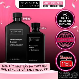 Sữa Rửa Mặt Tẩy Tế Bào Chết, Cân Bằng Độ Ẩm Revision Skincare Papaya Enzyme Cleanser