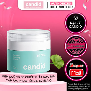 Kem Dưỡng Cấp Ẩm, Tăng Cường Hàng Rào Bảo Vệ Da Candid B5 Cica