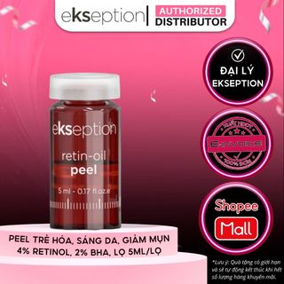 Tinh Chất Retin-Oil Peel Ekseption Căng Bóng, Trẻ Hóa, Trắng Sáng Da Ekseption Retin-Oil Peel 5ml