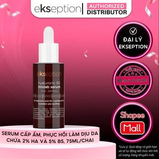 Tinh Chất B5 Cấp Ẩm, Phục Hồi Da Ekseption Hyaluronic B5 Mixlab Serum 75ml