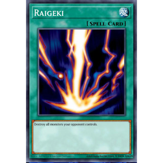 [ Bài Yugioh Chính Hãng ] Raigeki - RA05-EN110 - Super/Ultra/Secret