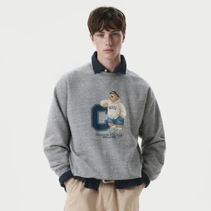 Áo Sweater WHO.A.U Steve Photo Sweatshirt_WHMWG2221U