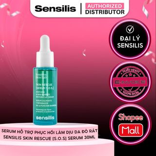 Serum Phục Hồi Da Chuyên Sâu Sau Xâm Lấn, Kích Ứng, Treatment Sensilis Skin Rescue [S.O.S] Serum