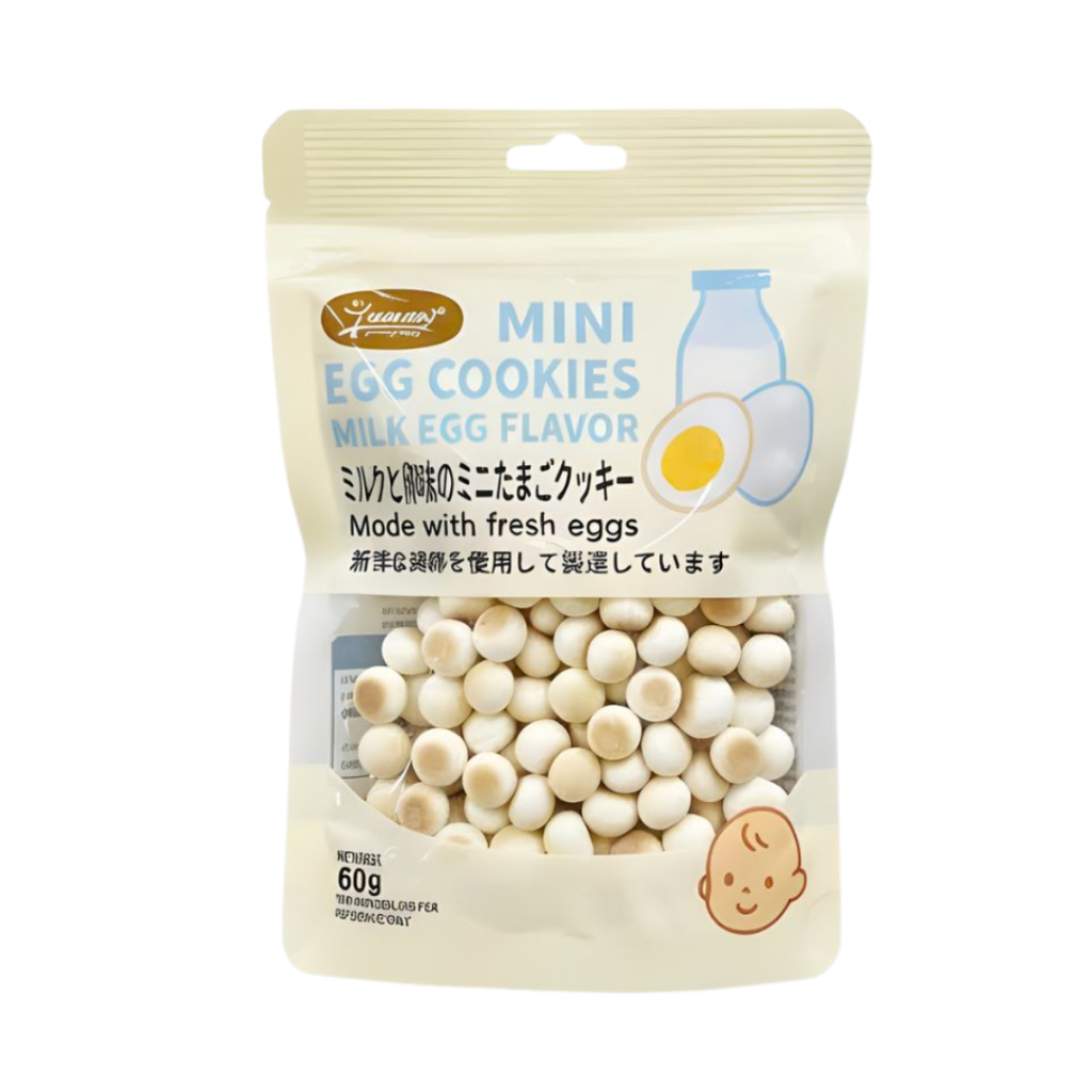 [VN] Bánh men trứng Yummy dạng bịch 8M+ (60g)