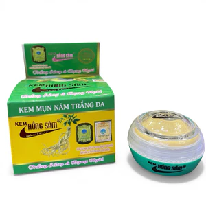 Kem Hồng Sâm Dưỡng Trắng Da, Giảm Mụn Nám – Da Sáng Mịn Rạng Ngời 5gram