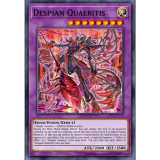 [ Bài Yugioh Chính Hãng ] Despian Quaeritis - RA05-EN036 - Super/Ultra/Secret
