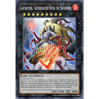 [ Bài Yugioh Chính Hãng ] Laevatein, Generaider Boss of Shadows - RA05-EN051 - Super/Ultra/Secret