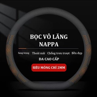 Bọc Vô Lăng Dcut cho ô tô,da Nappa,thiết kế khối màu,phù hợp cho VF3, VF5, VF8, VF9, VFe34, Limo green, MPV7, EC Van