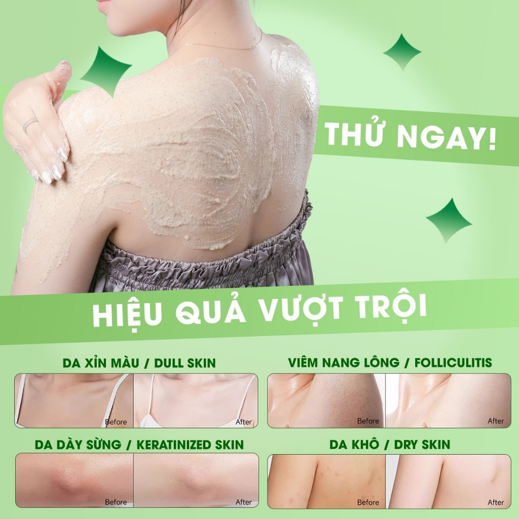Sữa tẩy tế bào chết body dừa hoa cúc, giúp da trắng sáng, mượt mà WOONG HYE, 150gr - COCOMILE BODY SCRUB