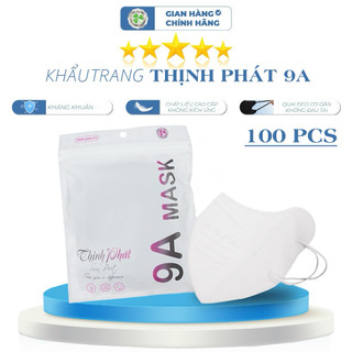 Khẩu trang 9A chống khuẩn, che phủ toàn diện