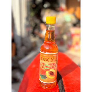 (Mới Ra Mắt) Siro ĐÀO  có Đường hiệu Châu Thành - syrup Hương vị tuổi thơ - 430ml