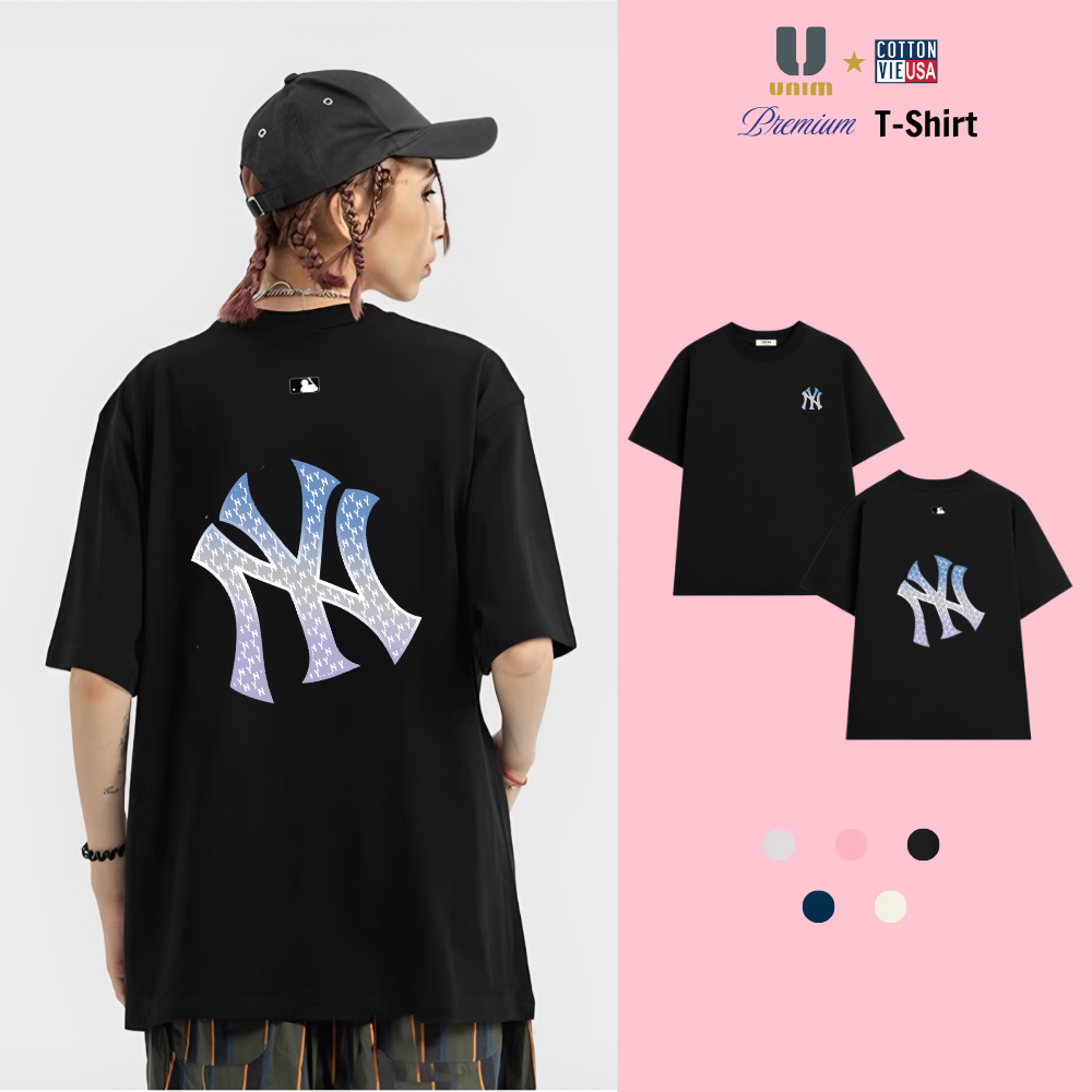 [Siêu Tốc] Áo Thun NY LA Họa Tiết Paisley Gradient Unim Club Nhiều Màu Vải Cotton Cao Cấp Unim Store  APNY2