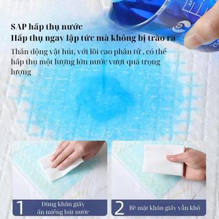 Tấm Lót WAI LADY (20 miếng) thoáng khí, thấm hút tốt, chống tràn, chống thấm ngược, dùng một lần