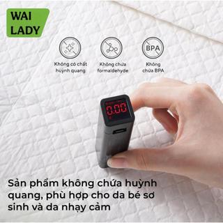 Tấm Lót WAI LADY (20 miếng) thoáng khí, thấm hút tốt, chống tràn, chống thấm ngược, dùng một lần