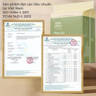Tấm Lót WAI LADY (20 miếng) thoáng khí, thấm hút tốt, chống tràn, chống thấm ngược, dùng một lần
