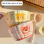 🐻 Set 2 Bát Ăn Sứ Kèm 2 Thìa Cho Bé – Thiết Kế Dễ Thương, An Toàn Cho Trẻ Nhỏ 🍓