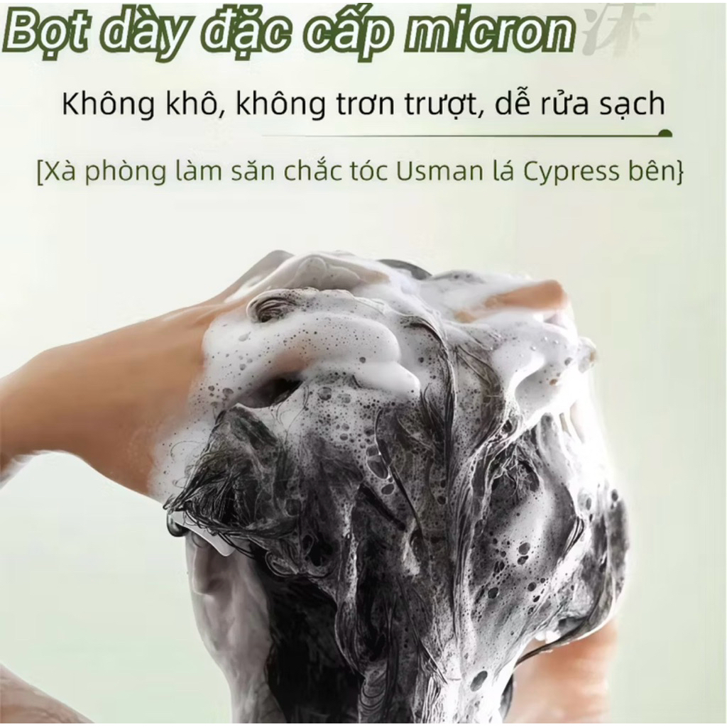 Thanh Xà Bông Gội Đầu Thảo Dược – Kích Thích Mọc Tóc & Giảm Rụng Hiệu Quả