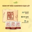10 hộp Bánh mỳ mộc sandwich gạo lứt, mè đen ăn kiêng ANKIE HEALTHY FOOD - Hộp 6 Gói x 55Gr