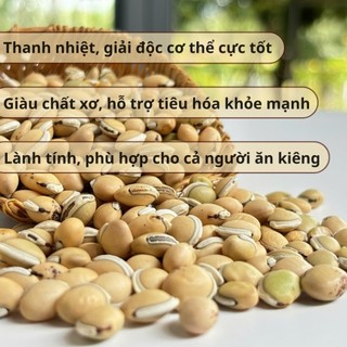 [500Gr] Đậu Ván Thuần Việt Hồn Quảng - Đậu Mùa Mới, Không Chất Bảo Quản - Nấu Chè, Hầm Cháo, Nhanh Mềm