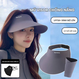 Mũ Visor Chống Nắng UPF50+ Cocoon You Mũ Nửa Đầu Vành Rộng Gấp Gọn Nhẹ Thoáng Khí Che Mặt UV