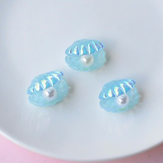 Set Charm Ocean Star Sea – Sao Biển Vỏ Sò Xanh Trong Suốt Phong Cách Mùa Hè Dịu Mát Trang Trí Dép Xinh Xắn Cute