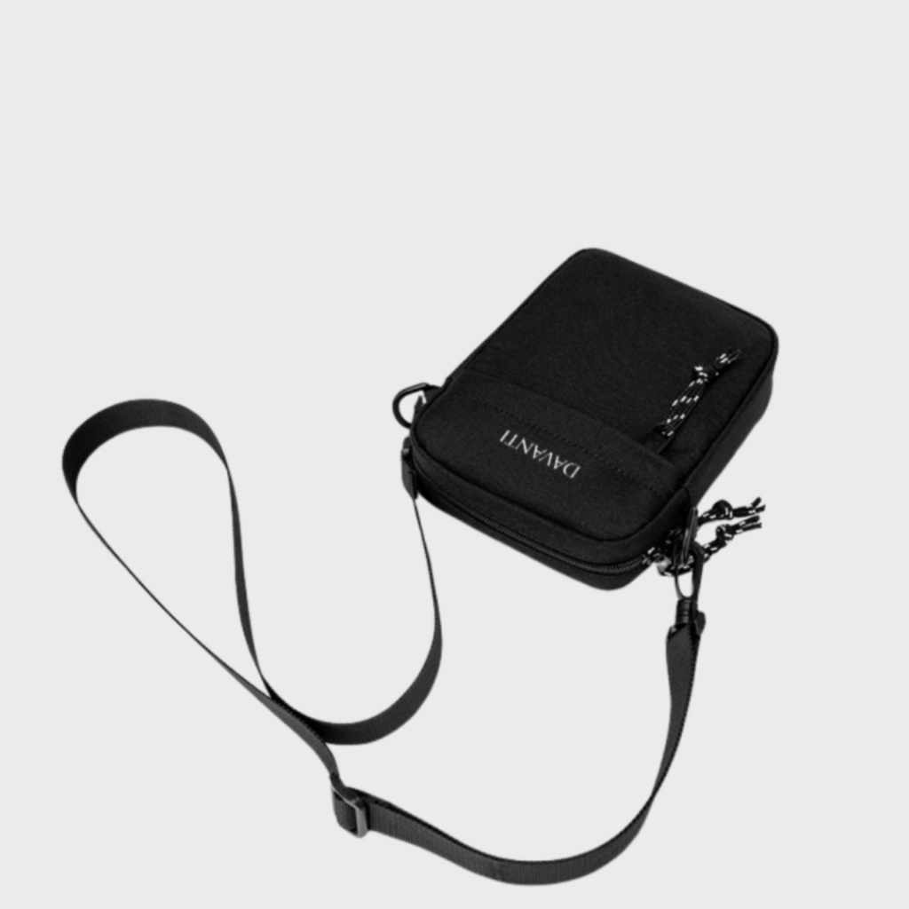 Túi Đeo Chéo Mini Canvas DV304 - Túi Vải Đeo Chéo Nam Nữ Gọn Nhẹ Cá Tính