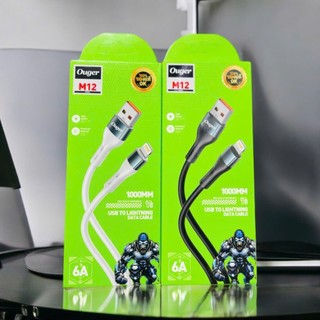 HOT Cáp sạc Ouger Kingkong M12 Cáp sạc nhanh 6A ⚡️⚡️ sẵn 3 chân SẠC SIÊU NHANH (phukienmk10)
