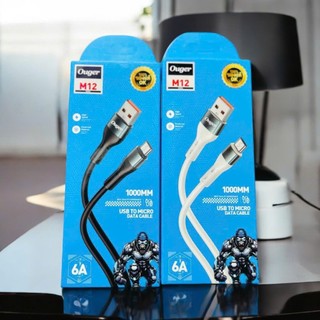 HOT Cáp sạc Ouger Kingkong M12 Cáp sạc nhanh 6A ⚡️⚡️ sẵn 3 chân SẠC SIÊU NHANH (phukienmk10)