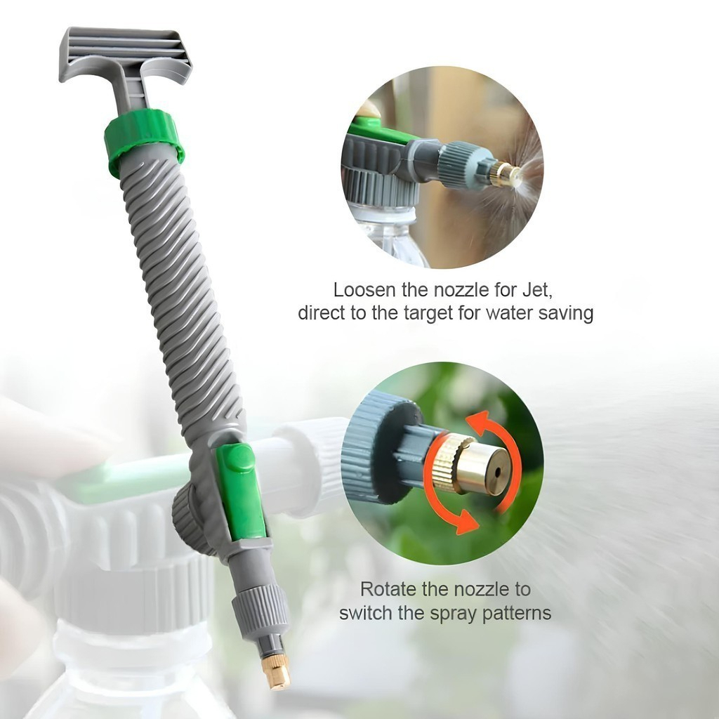 Vòi phun sương, bình xịt nước tưới cây 2 chế độ phun,k cần gắn dây