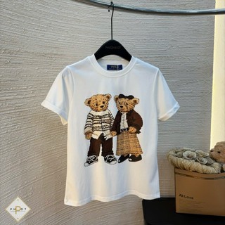 Áo Thun Nữ Babytee Gấu Đôi Form Vừa QCCC Cao Cấp