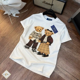 Áo Thun Nữ Babytee Gấu Đôi Form Vừa QCCC Cao Cấp