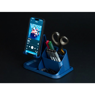 Kệ Đựng Dụng Cụ Đa Năng + Giá Đỡ Điện Thoại 2in1 – Khay Sắp Xếp Bàn Làm Việc Gọn Gàng, Tiện Lợi