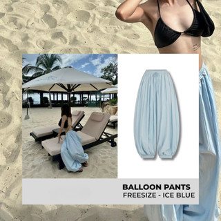 Quần Balloon Pants Cạp Chun Ống Boom Bo Gấu Quanballoonpants47 Thiết Kế Hiện Đại Tôn Dáng 247Store
