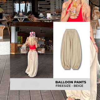 Quần Balloon Pants Cạp Chun Ống Boom Bo Gấu Quanballoonpants47 Thiết Kế Hiện Đại Tôn Dáng 247Store