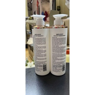 (auth) Cặp dầu gội xả MELODY 800ml Phục Hồi Ngăn Tóc Gãy Rụng , Siêu Mềm Mượt Tóc