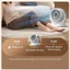 Quạt Tích Điện Để Bàn Mini 360° 3 Cấp Độ Gió, Pin Lithium Dung Lượng Lớn, Sạc Nhanh Type-C