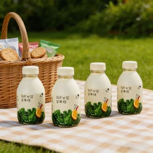 Nước ép trái cây và rau củ với hương vị cải xoăn, táo, cam/bưởi mới của Heytea, 350ml
