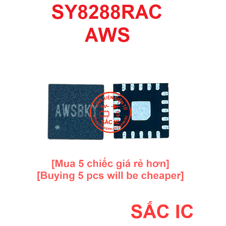 [S44] SY8288RAC AWS AW5 AWS 8288 ic nguồn trên bo mạch - Mới nguyên bản ...
