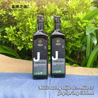 Nước Tương Đậu Đen Hữu Cơ JoySpring 210ml Tăng Vị Đậm Đà, Giúp Món Ăn Tròn Vị Hơn - Natural Market