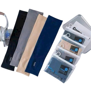 3 đôi ống tay chống nắng nam nữ vải cotton mềm mịn co giãn